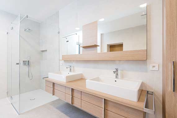 Salle de bain contemporaine